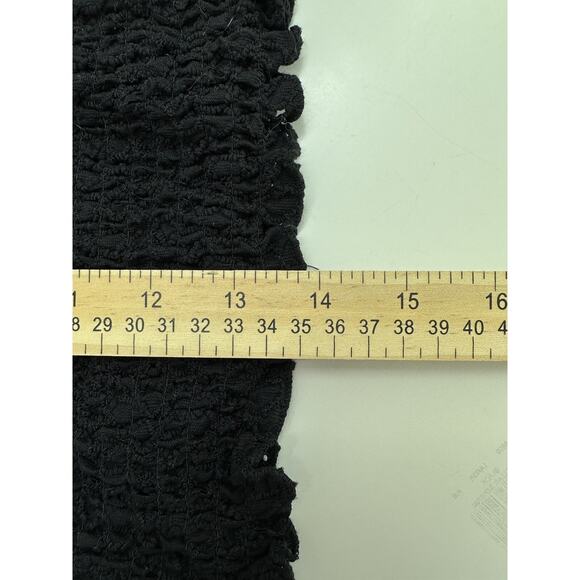 Womens Planet Gold Top Size XS Black Lace Long Sleeve Off the Shoulder NWTs - Picture 11 of 12